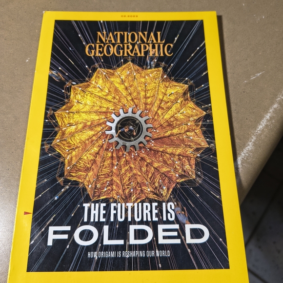 National Geographic Other - National Geographic Magazine,.The Future Is Folded